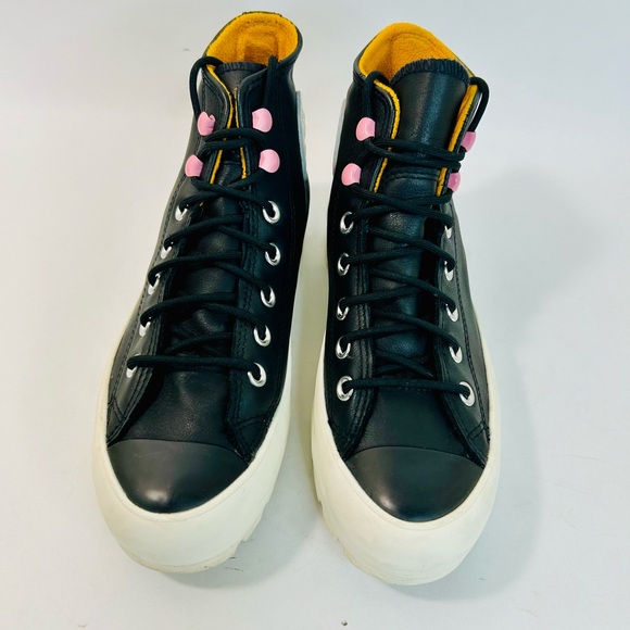 Converse Winter Lugged Hi Gore-TEX Black Leather Boots sz 7 - Picture 5 of 10